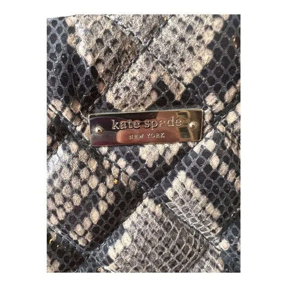 Kate Spade Maryann Quilted Snakeskin Chain Handle Shoulder Bag - Picture 5 of 13